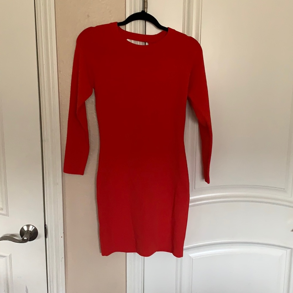 Red dress